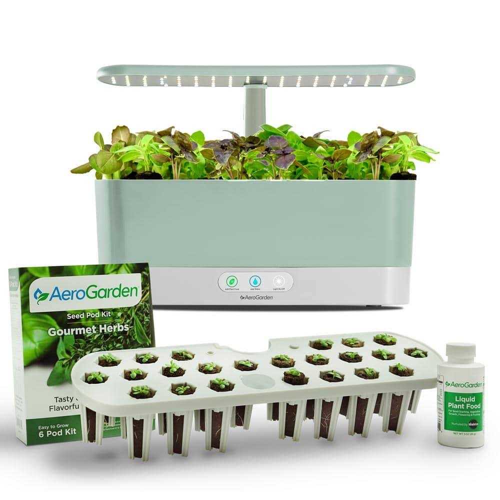 AeroGarden Harvest Slim Seed Starting System Bundle