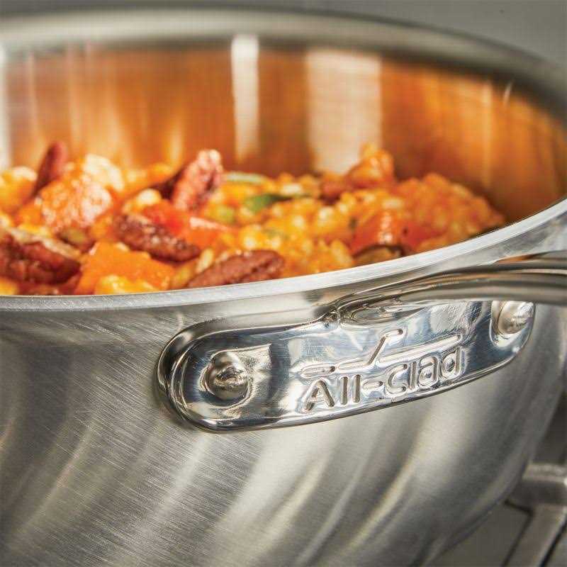All-Clad d3 Curated 2.5-Quart Saucier with Lid