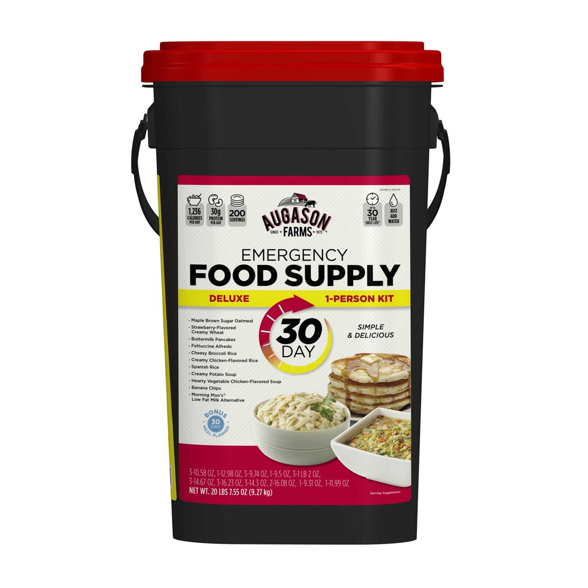 Augason Farms Deluxe 30-Day Emergency Food Supply