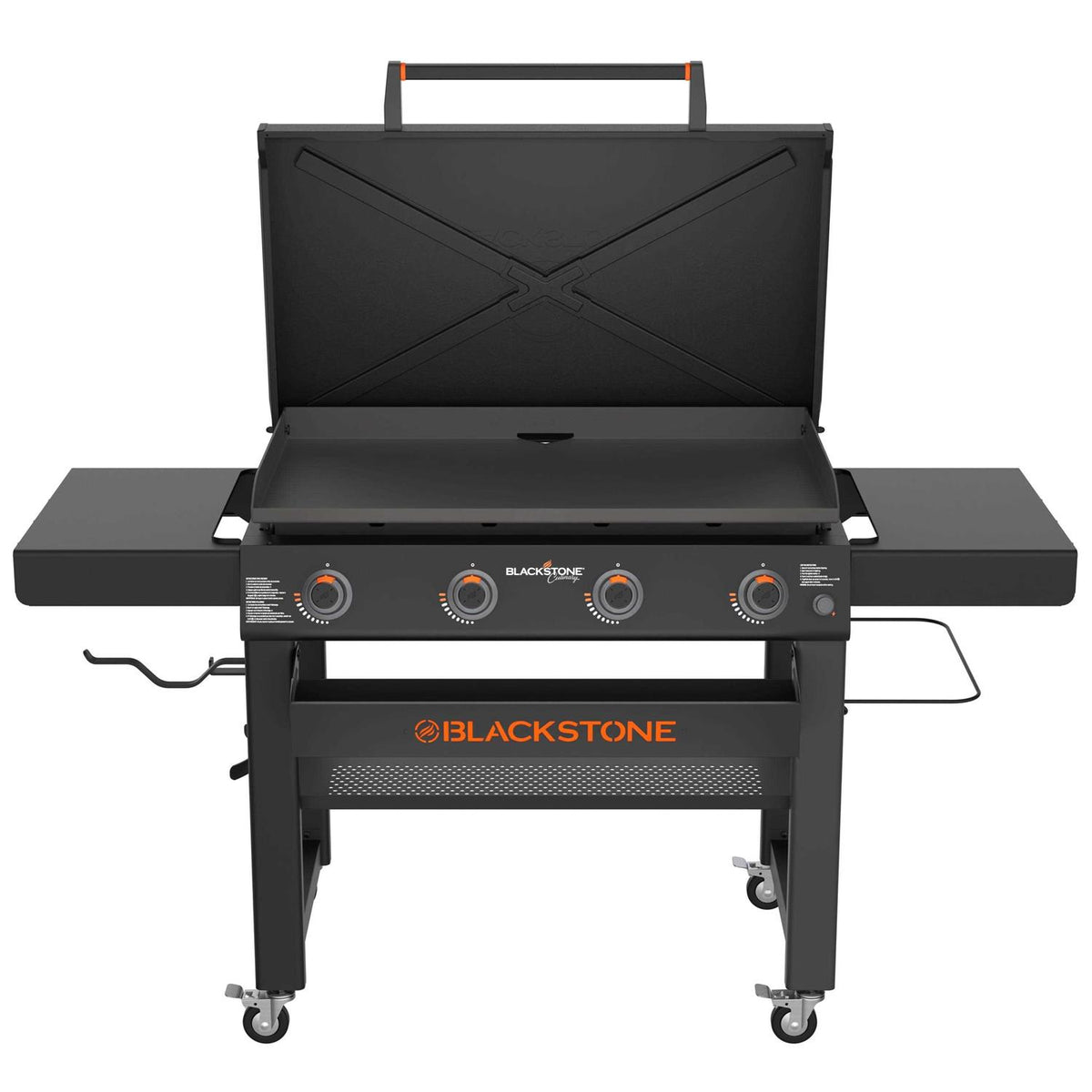 Blackstone 36-in Culinary Omnivore Griddle with Hood 4-Burner Liquid Propane Flat Top Grill 2162
