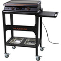 Blackstone E-Series 2-Burner 22 Electric Tabletop Griddle with Prep Cart