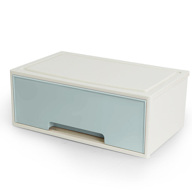 BNBS 1Pcs Combinable Nail Polish Lipstick Storage Box Makeup Organizer Cosmetic Jewelry Case Drawer Desktop Sundries Container